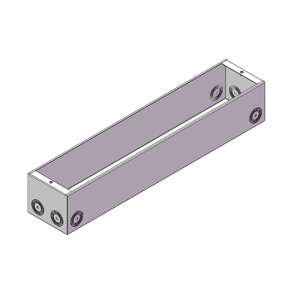 Parade L2 MC Recessed Mounting Frame1251