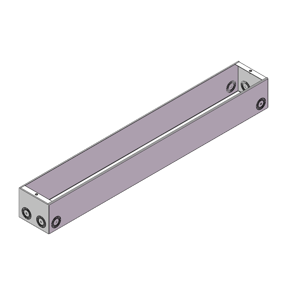 Parade L3 MC Recessed Mounting Frame1252