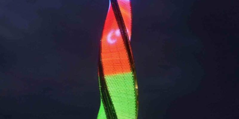 Flame Fountain, Baku