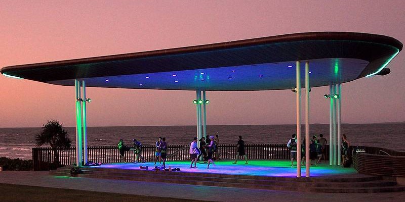 Yeppoon’s beach amphitheatre